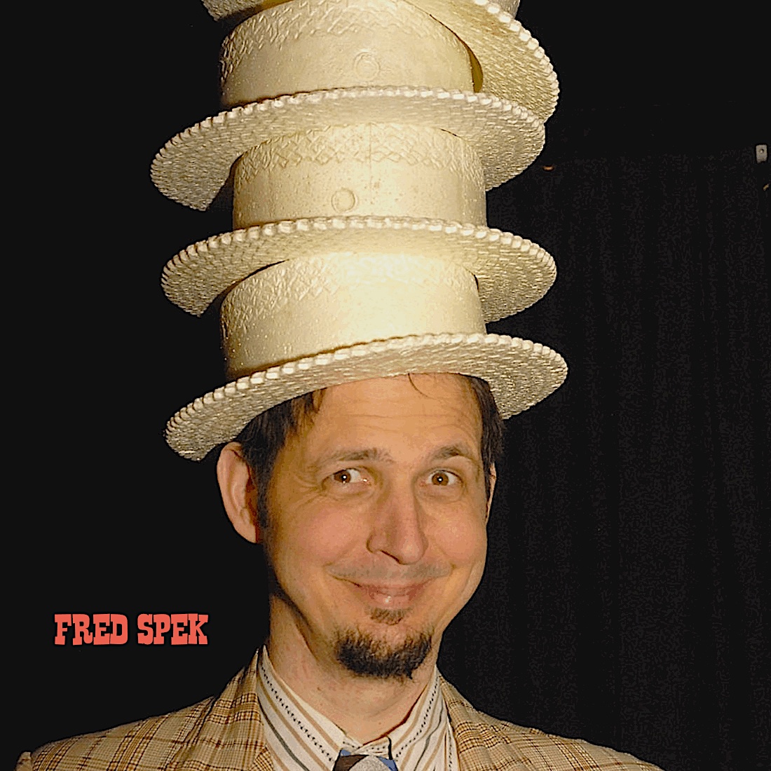 Fred  wears many hats!
